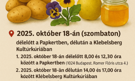 Burgonya-, árvácska-, körte- és mézvásár a II. kerületben!