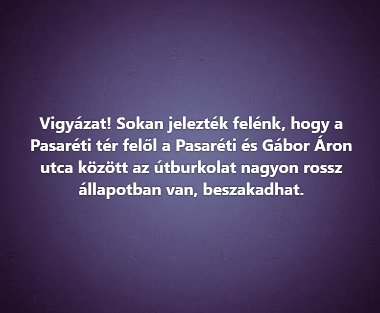 Vigyázat!